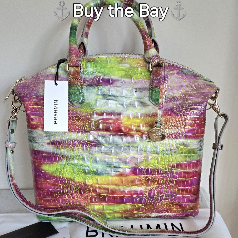 Brahmin Large Duxbury Satchel Delight Melbourne
